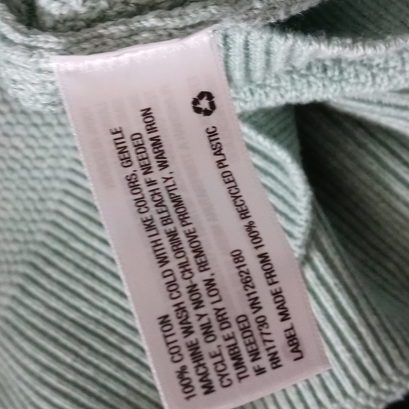 NWT Mens 2X long-sleeve henley shirt. 100% Cotton - Picture 7 of 8